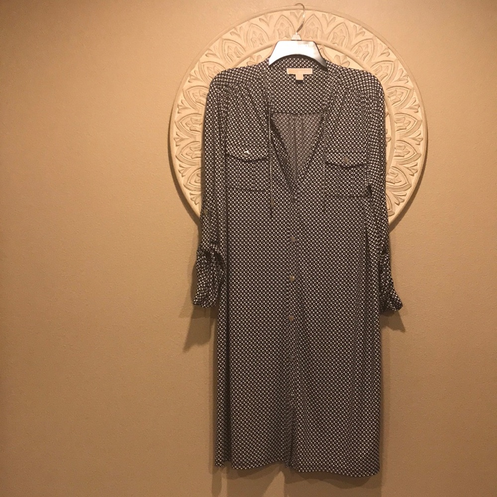 Geometric pattern dress